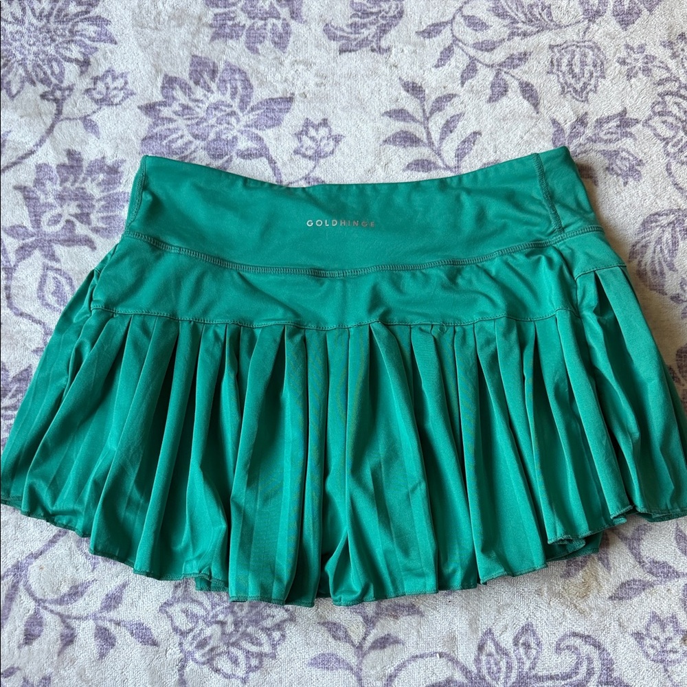 Goldhinge Green Skirt Large